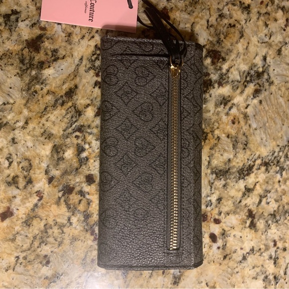 NWT Juicy Couture Long Wallet Clutch In Licorice W/Discounted Shipping - Picture 7 of 7